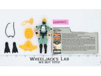 Wet-Suit V1 100% Complete G.I. Joe 1986 Hasbro Vintage Action Figure
