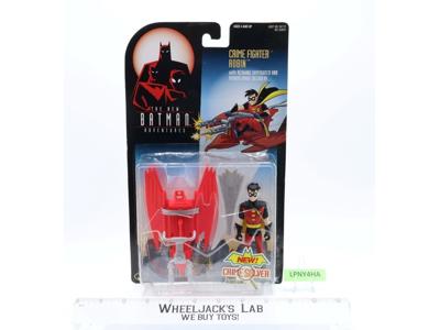 Crime Fighter Robin The New Batman Adventures 1997 Kenner NEW MOSC Figure