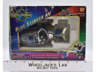 Blue Stinger AV Saban's Beetleborgs 1995 Bandai Action Figure W/Box