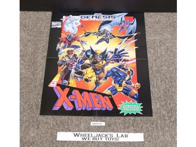 X-Men Marvel Comics Gaming Poster 1993 Sega Genesis