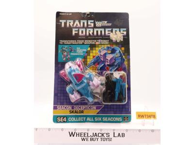Skalor Seacon G1 Transformers 1987 Hasbro Action Figure NEW MOSC SEALED