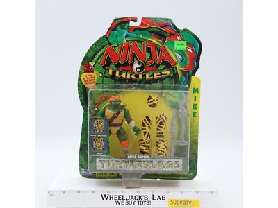 Mike Camo Armor Turtleflage Teenage Mutant Ninja Turtle TMNT Playmates MOSC NEW