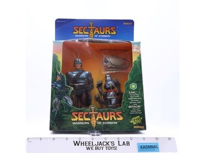 Zak & Bitaur Sectaurs Warriors of Symbion 1984 Coleco MISB NEW SEALED