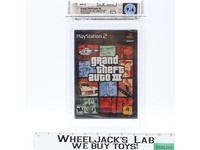 Grand Theft Auto III WATA GRADED 9.6 PlayStation 2 2006 A+ Seal Rating SEALED