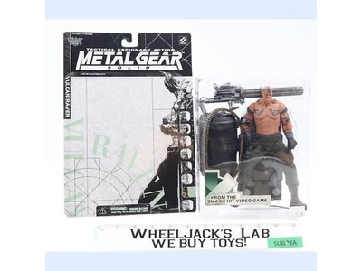 Vulcan Raven Metal Gear Solid W/Card & Bubble COMPLETE McFarlane Toys 1998 NM