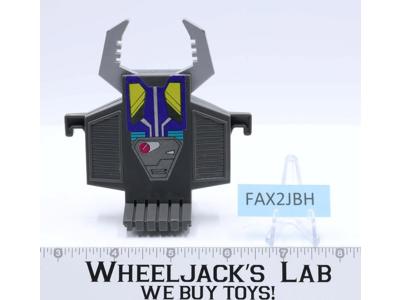 Scorponok Headmaster Claw Shield Tower WITH STICKER 1987 Hasbro G1 Transformers