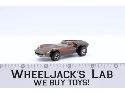 Turbofire Brown 1968 Redline Hot Wheels Mattel Vintage RL