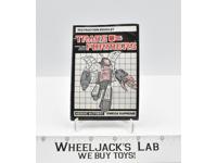 Omega Supreme Action Figure Instruction Manual 1985 Hasbro G1 Transformers