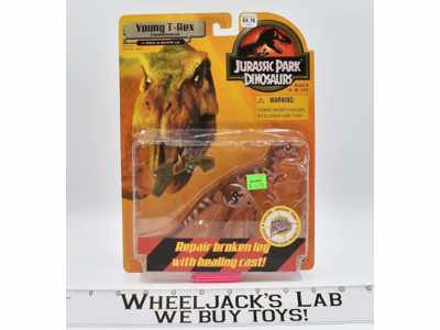 Young T-Rex Jurassic Park Dinosaurs 1999 Hasbro NEW MOSC SEALED