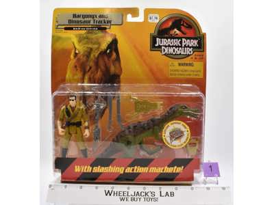 Baryonyx & Dinosaur Tracker #1 Jurassic Park Dinosaurs 1999 Hasbro MOSC SEALED