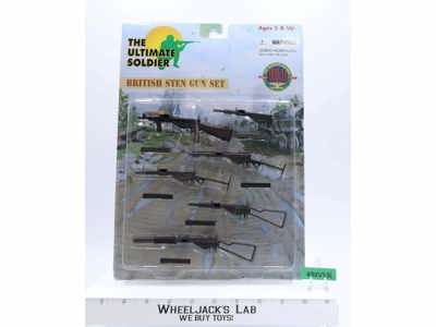 British Sten Gun Set The Ultimate Soldier 2000 21st Century Toys #50100 Weapons