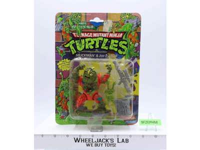 Muckman & Joe Eyeball Teenage Mutant Ninja Turtles TMNT 1990 Playmates NEW MOSC