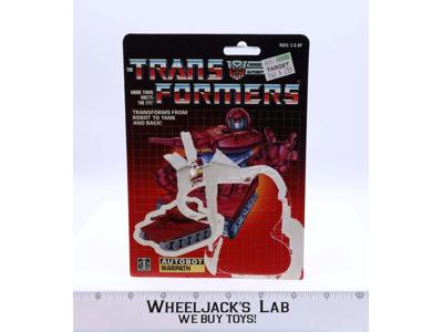 Warpath Cardback 1985 Vintage Hasbro G1 Transformers Action Figure