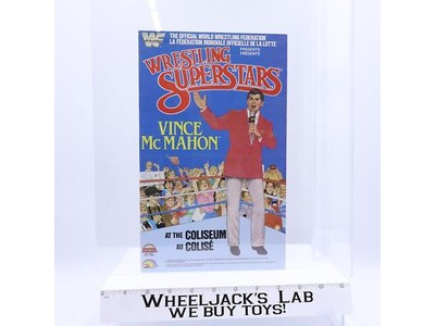 Vince McMahon Original Poster 1988 WWF LJN Wrestling Vintage