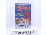 Vince McMahon Original Poster 1988 WWF LJN Wrestling Vintage