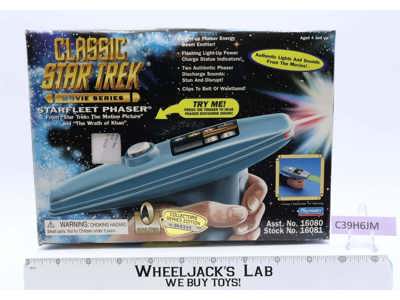 Starfleet Phaser Classic Star Trek Movie Series 1996 Playmates Action Figure