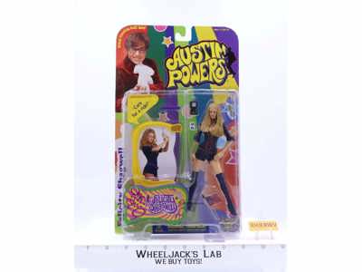 Felicity Shagwell Ultra Cool Action Figure 1999 NEW MOSC McFarlane Toys