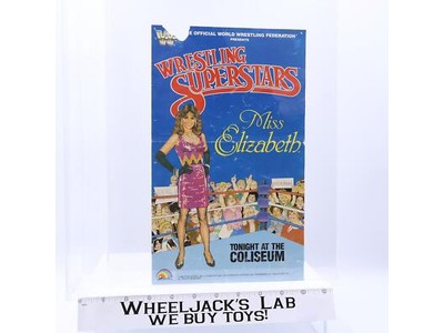 Miss Elizabeth Original Poster WWF Wrestling Superstars 1986 LJN