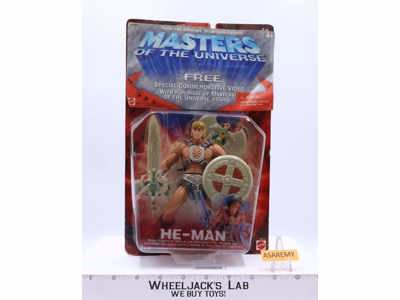 He-Man 200X MOTU Masters Of The Universe Mattel 2001 Action Figure NEW MOSC