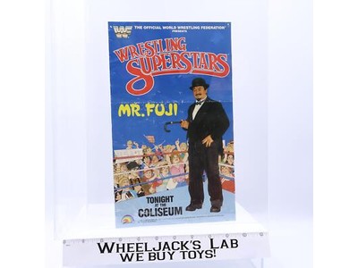 Mr. Fuji Original Poster 1985 WWF LJN Wrestling Vintage