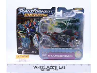 Starscream Transformers Energon 2003 Hasbro Action Figure NEW MOSC SEALED