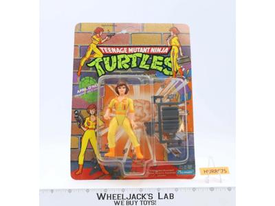 April O'Neil 1990 Teenage Mutant Ninja Turtles TMNT Playmates MOSC UNPUNCHED