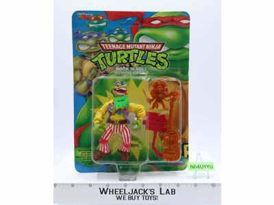 Rock n Roll Mondo Gecko Teenage Mutant Ninja Turtle TMNT 1992 Playmates NEW MOSC