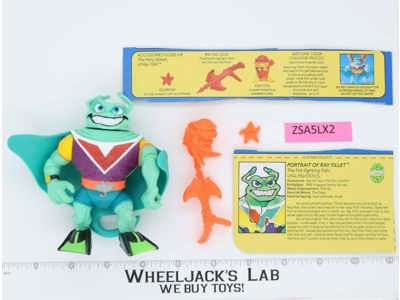 Ray Fillet 100% Complete Teenage Mutant Ninja Turtles TMNT 1990 Playmates