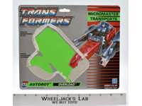 Overload Cardback 1988 Vintage Hasbro G1 Transformers Action Figure
