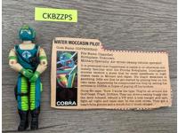 Copperhead V1 100% Complete 1984 G.I. Joe Hasbro Vintage Action Figure