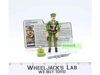 Leatherneck V1 100% Complete G.I. Joe 1986 Hasbro Vintage Action Figure