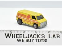 Paramedic Ambulance Yellow Hot Wheels 1974 Vintage Redline Mattel RL