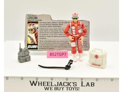 Lifeline V1 G.I. Joe 1986 Hasbro Vintage Action Figure