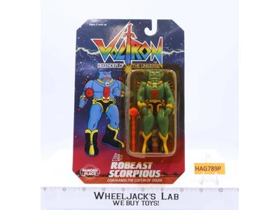 Robeast Scorpious Voltron MOSC NEW 1984 WEP Panosh Place Vintage Action Figure
