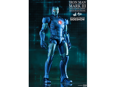 MMS314-D12 Iron Man Mark III Stealth Mode Hot Toys 1:6 Figure NEW SEALED