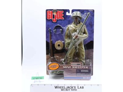 United States Army Mine Sweeper DARK SKIN 12" Fully Posable Gi Joe Hasbro NEW