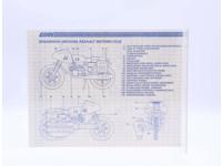 Dreadnok Ground Assault Motorcycle 1986 ORIGINAL Instructions / G.I. Joe