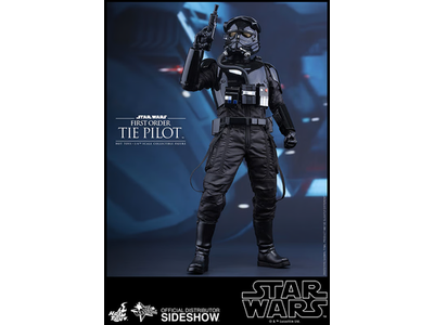 MMS324 First Order Tie Pilot Star Wars The Force Awakens Hot Toys 1:6 NEW SEALED