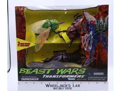 Tripredacus Transformers Beast Wars 1997 Hasbro Action Figure NEW MIB