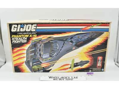 Phantom X-19 Stealth Fighter W Box GI Joe 1988 Action Figure Vehicle Hasbro
