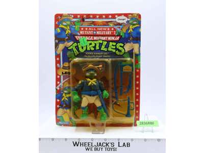 Kookie Kavalry Leo Teenage Mutant Ninja Turtles TMNT 1992 Playmates MOSC SEALED