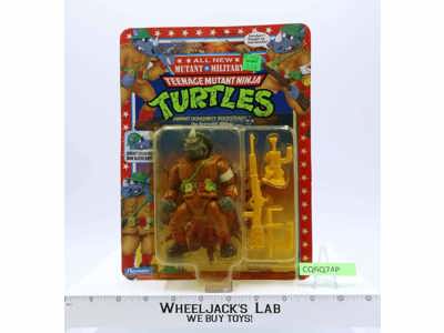 Dimwit Doughboy Rocksteady Teenage Mutant Ninja Turtles TMNT 1992 Playmates MOSC