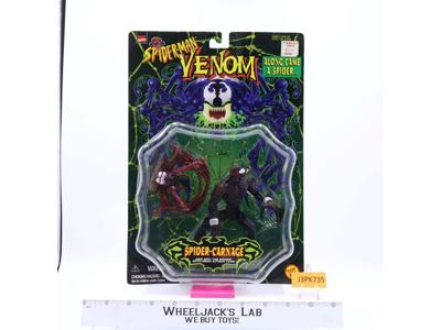 Spider-Carnage Marvel Comics Spiderman Venom 1997 ToyBiz NEW MOSC SEALED