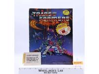 Diamond Collector's Sticker Album W/Decoder W/ ALL STICKERS G1 Transformers 1986