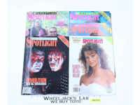WWF Wrestling Spotlight Magazine Lot (5) Posters Vol. 5 6 11 15 and Fall 1988