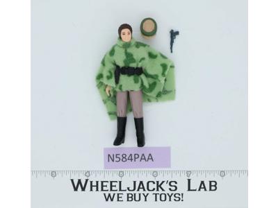 Princess Leia W/Combat Poncho 100% Complete Star Wars ROTJ 1984 Kenner NO REPRO