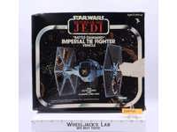 Battle Damaged Imperial Tie Fighter 100% Complete W/Box Star Wars 1978 Vehicle