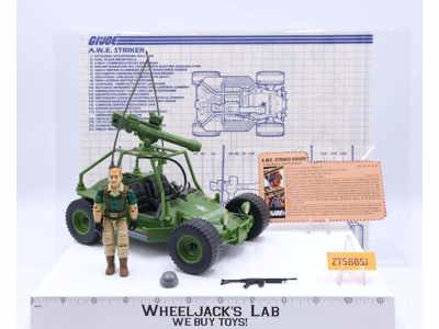 A.W.E. Striker W/Crankcase 100% Complete G.I. Joe 1985 Hasbro Vintage Vehicle