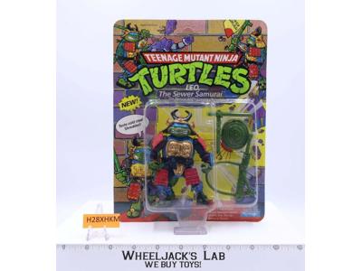 Leo the Sewer Samurai Teenage Mutant Ninja Turtles TMNT 1990 Playmates NEW MOSC