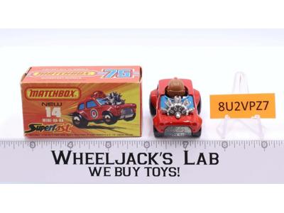 Mini-Ha-Ha No. 14 Lesney Superfast Matchbox 1975 W/Box England Vintage